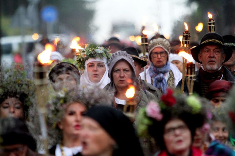 Joninės Nidoje / M. Patašiaus nuotr.