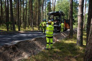 Dviračių tako nuo Smiltynės iki Nidos rekonstrukcija / „YIT Lietuva“ nuotr.