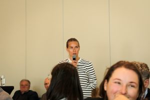 Diskusija apie festivalį ant bangos (S. Igoninaitės nuotr.)