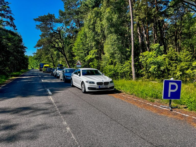 Nemokamos parkavimo vietos Nidoje / Kas vyksta nuotr.