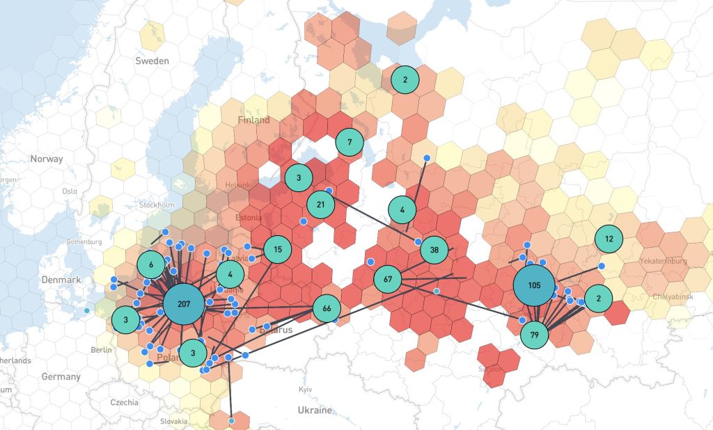 GPS trikdžiai / Skai data services services nuotr.