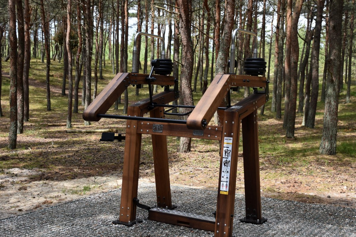 Nauji treniruokliai Nidoje / Neringos sav. nuotr.